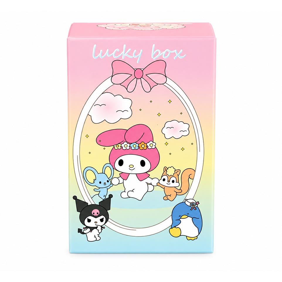 Sanrio Characters Mini Ice Cream Cone Series | Caja Sorpresa - Coleccionables Gashapon - 5 cm - Imagen 1
