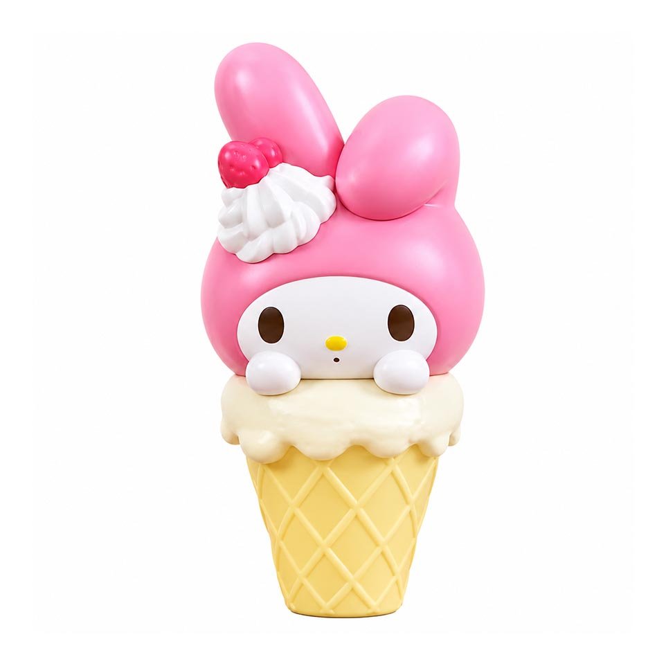 Sanrio Characters Mini Ice Cream Cone Series | Caja Sorpresa - Coleccionables Gashapon - 5 cm - Imagen 2