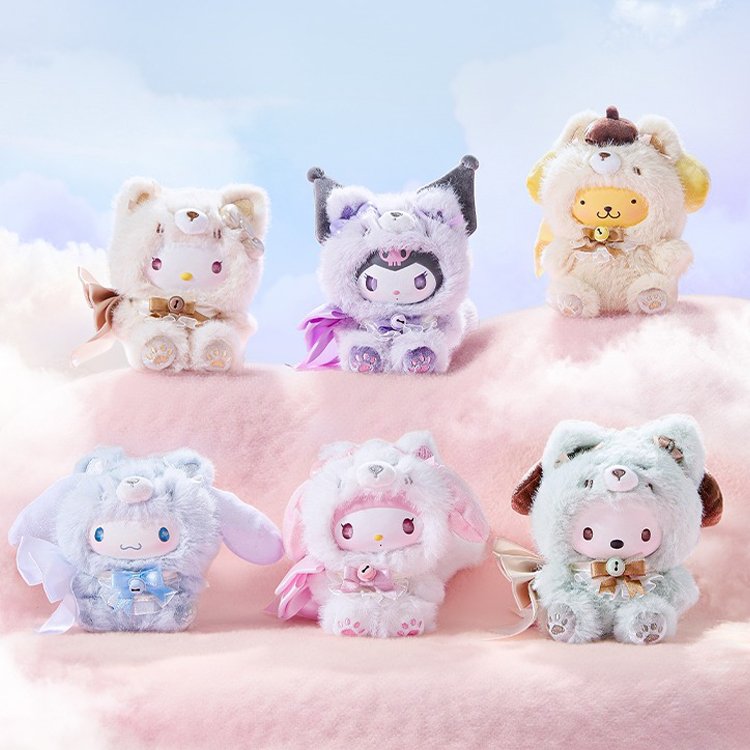 Personajes de Sanrio Fox Island | Caja Sorpresa - Peluche Coleccionables - 12 cm - Imagen 3